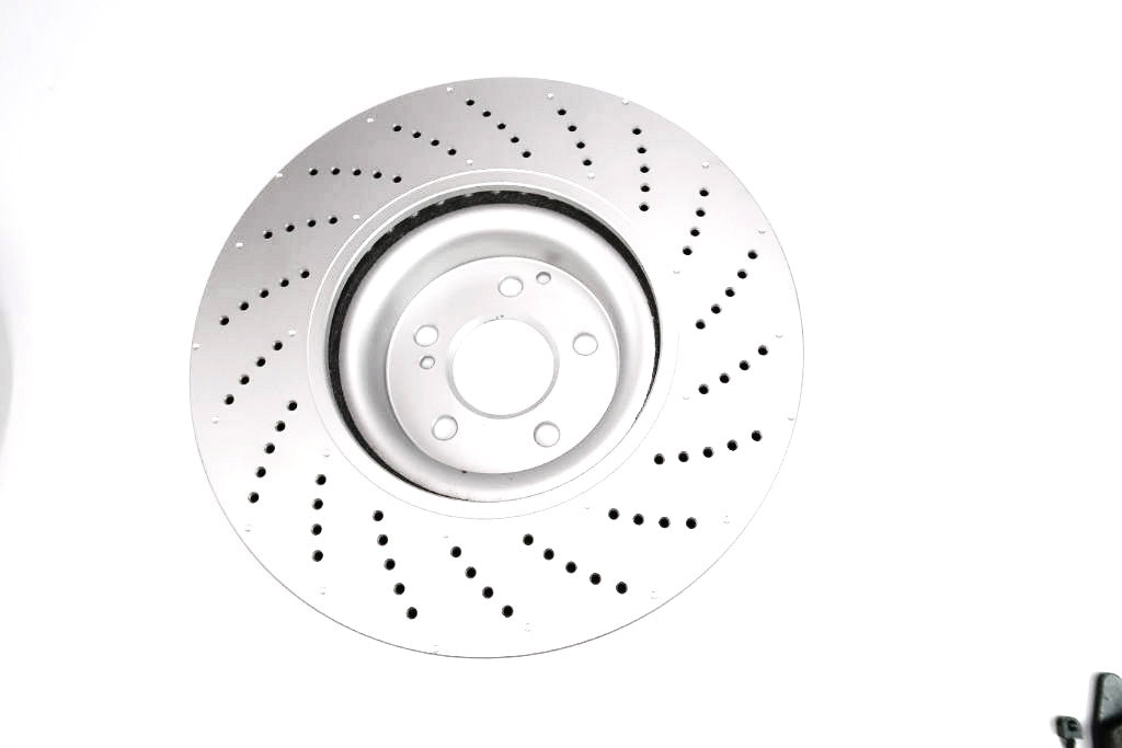 Mercedes C63 Amg front brake pads & rotors TopEuro #1453