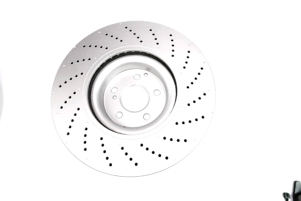 Mercedes C63 Amg front brake disc rotors TopEuro #1454