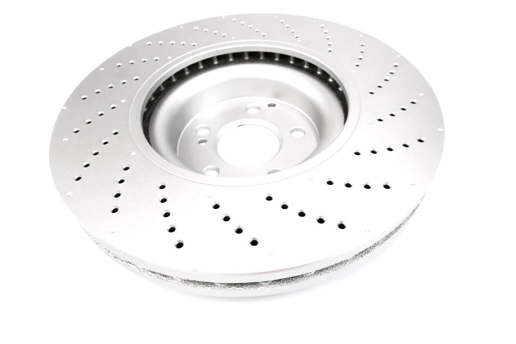 Mercedes C63 Amg front brake disc rotors TopEuro #1454