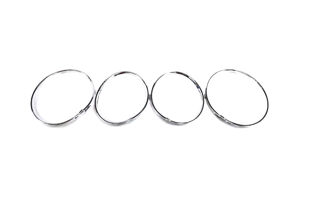 Bentley Gt Gtc Flying Spur headlight chrome trim rings #1614