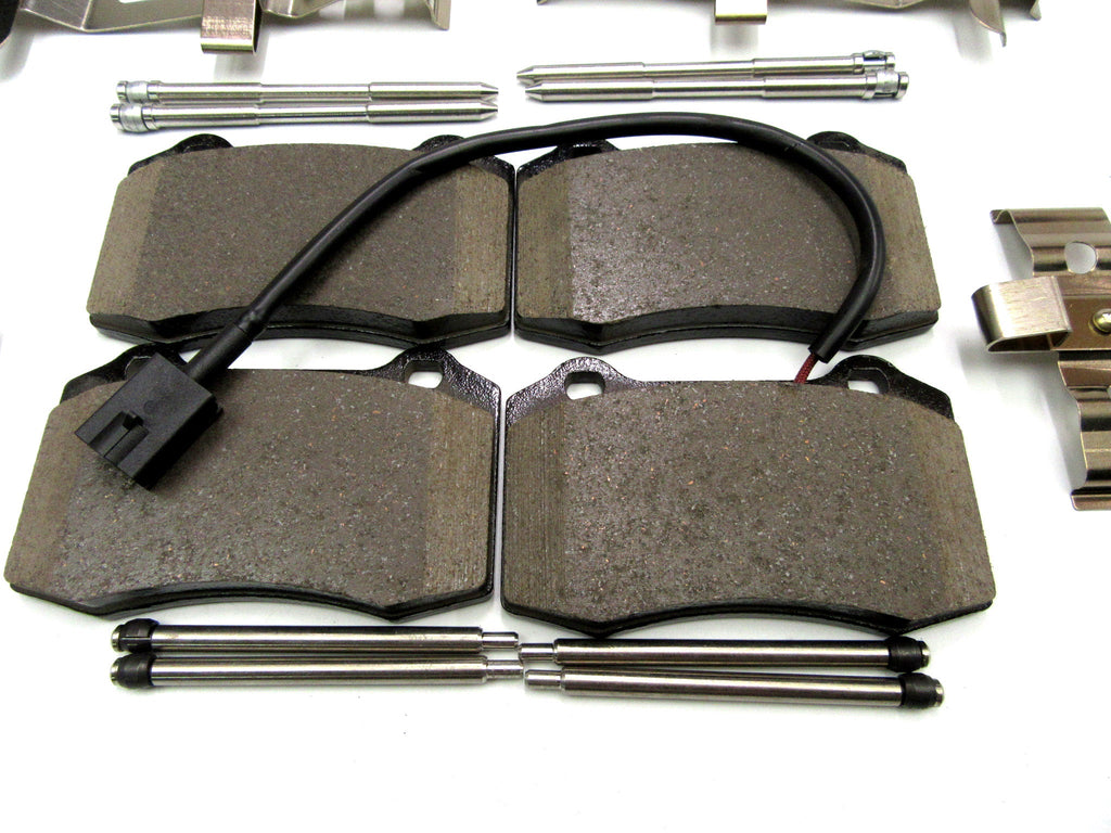 Maserati Quattroporte V8 Gts front rear brake pads LOW DUST TopEuro #612