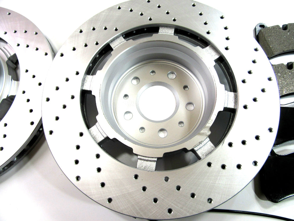 Maserati GranTurismo Gt front brake pads rotors TopEuro #204 PREMIUM