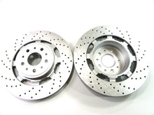 Load image into Gallery viewer, Maserati GranTurismo Gt front brake disc rotors set 2pcs PREMIUM TopEuro #205