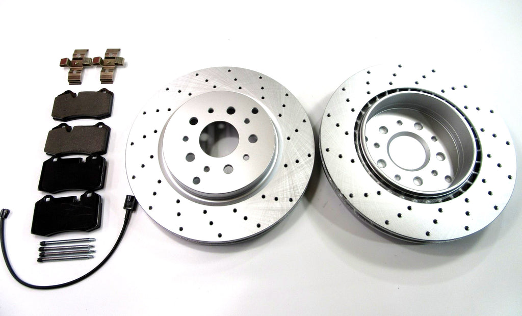 Maserati GranTurismo Gt rear brake pads rotors 202