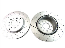 Load image into Gallery viewer, Maserati GranTurismo Gt rear brake rotor 2 pieces PREMIUM TopEuro #201