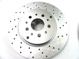 Maserati GranTurismo Gt rear brake rotor 1 piece PREMIUM TopEuro #200