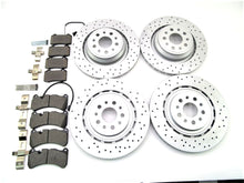 Load image into Gallery viewer, Maserati Ghibli Quattroporte brake pads rotors service kit #863 14-16