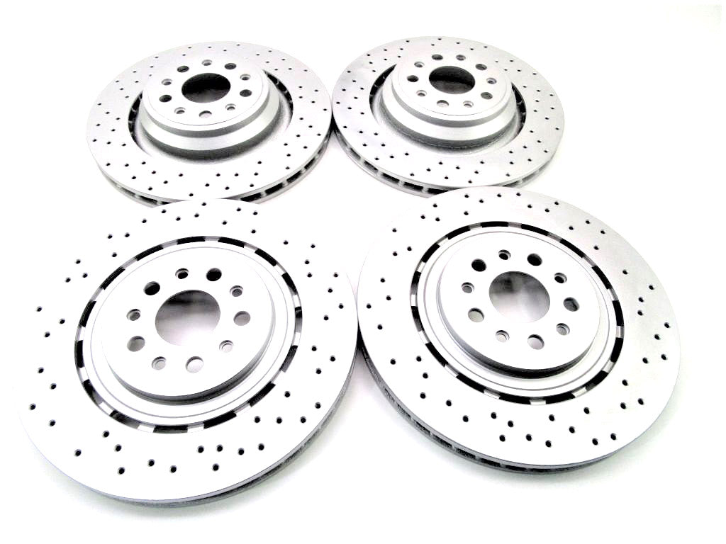 Maserati Ghibli Quattroporte brake pads rotors service kit #863 14-16