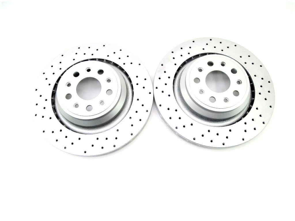 Maserati Ghibli Quattroporte brake pads rotors service kit 863