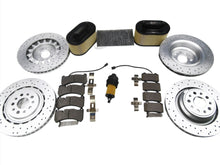 Load image into Gallery viewer, Maserati Ghibli Quattroporte brake pads rotors filters service kit #338