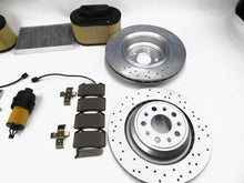 Load image into Gallery viewer, Maserati Ghibli Quattroporte brake pads rotors filters service kit #338