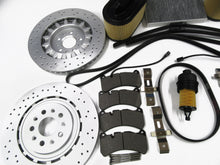 Load image into Gallery viewer, Maserati Ghibli Quattroporte brake pads rotors filters belts service kit 336