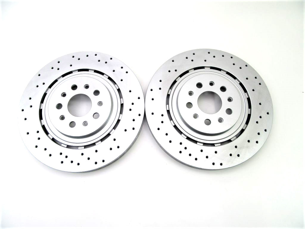 Maserati Ghibli Quattroporte brake pads rotors service kit #863 14-16