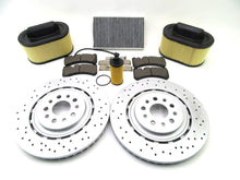 Load image into Gallery viewer, Maserati Ghibli Quattroporte front brake pads rotors filters service kit 870