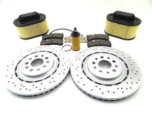 Load image into Gallery viewer, Maserati Ghibli Quattroporte front brake pads rotors filters service kit 871