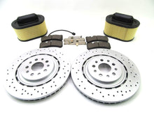 Load image into Gallery viewer, Maserati Ghibli Quattroporte front brake pads rotors air filter 872