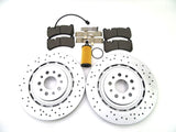 Maserati Ghibli Quattroporte front brake pads rotors service kit #873