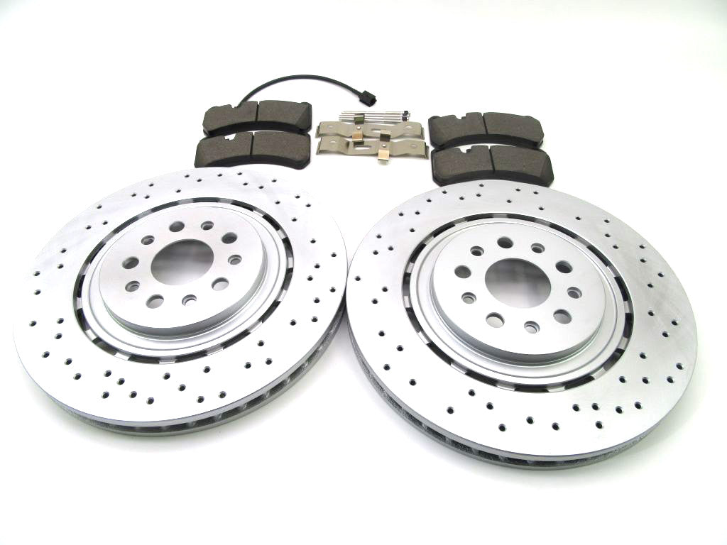 Maserati Ghibli Quattroporte front brake pads rotors filters service kit 871