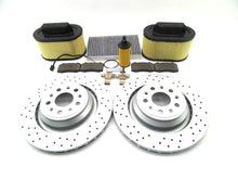 Load image into Gallery viewer, Maserati Ghibli Quattroporte rear brake pads rotors filters #876 14-16