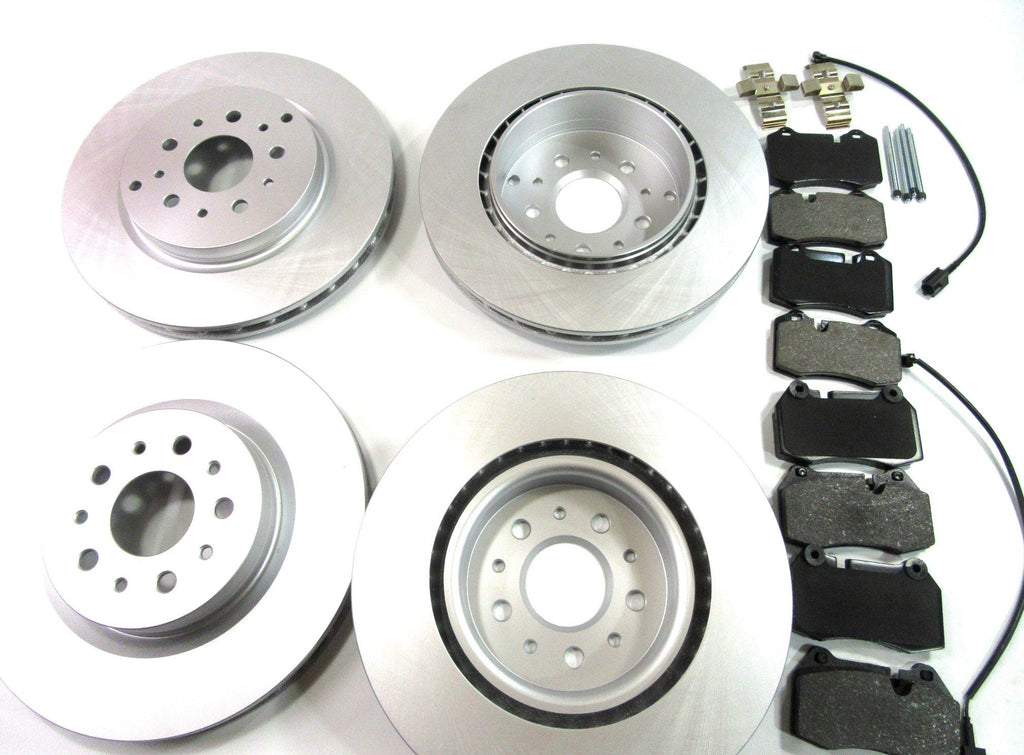 Maserati Quattroporte front rear brake pads rotors set TopEuro #235 PREMIUM QUALITY