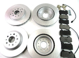 Maserati Quattroporte front rear brake pads rotors set TopEuro #235 PREMIUM QUALITY