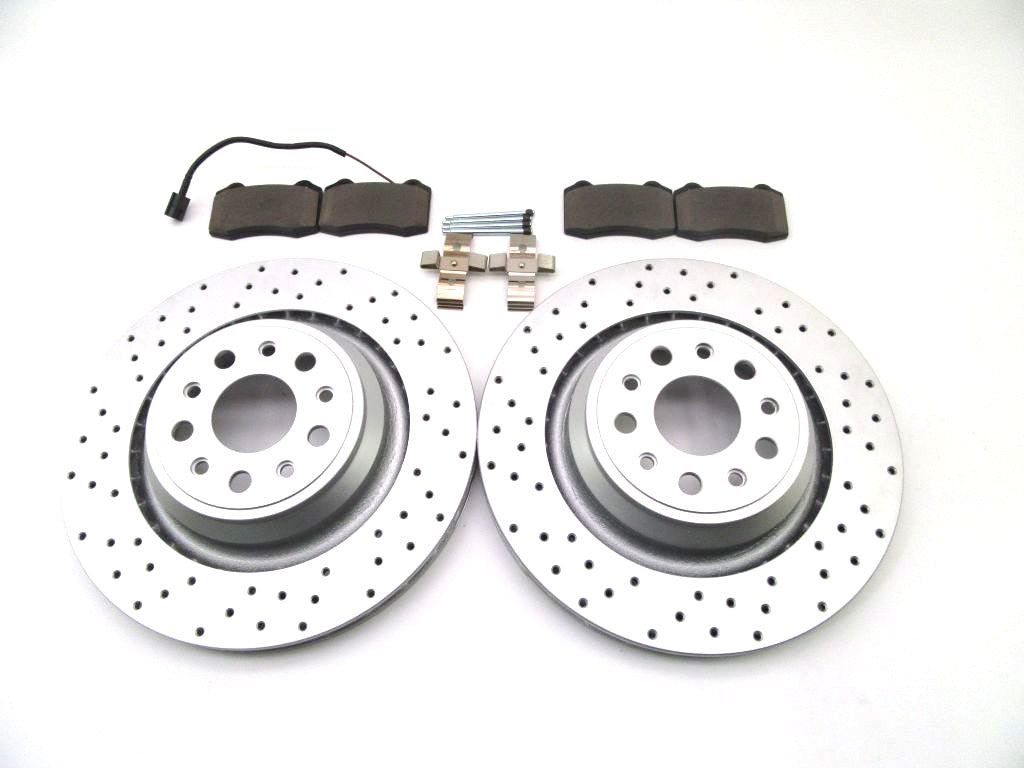 Maserati Ghibli Quattroporte rear brake pads rotors 880