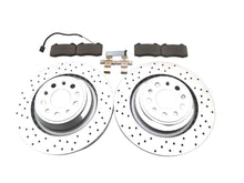 Load image into Gallery viewer, Maserati Ghibli Quattroporte rear brake pads rotors #880 14-16