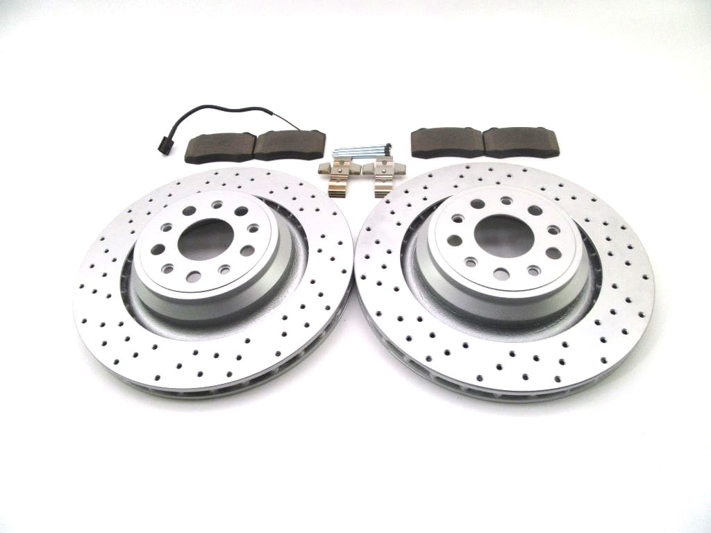 Maserati Ghibli Quattroporte brake pads rotors filters service kit #861 14-16