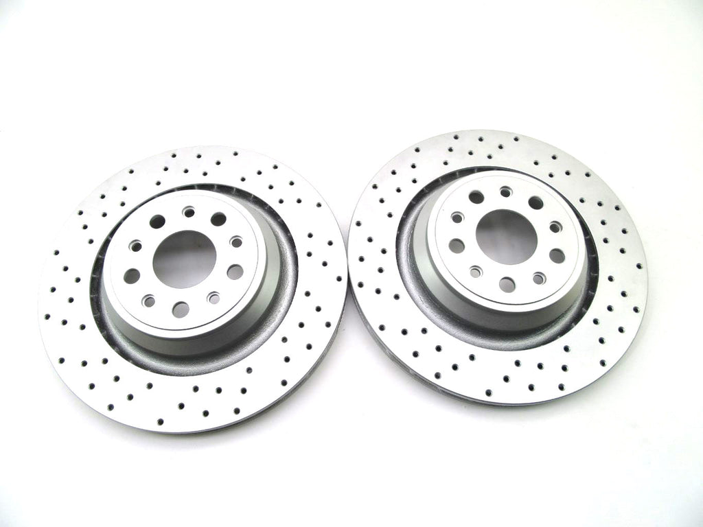 Maserati Ghibli Quattroporte rear brake pads rotors #880 14-16