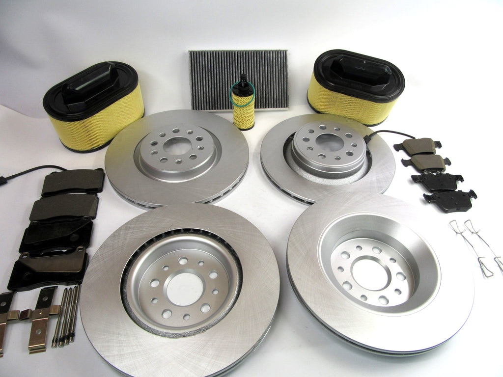 Maserati Ghibli front rear brake pads rotors air cabin oil filter 517