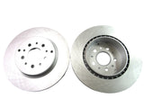 Maserati Quattroporte rear brake rotors smooth x2 TopEuro #251