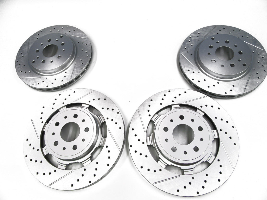 Maserati GranTurismo Gt front and rear brake rotors TopEuro #343