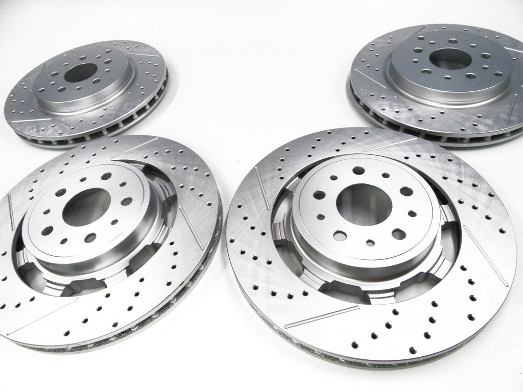 Maserati GranTurismo Gt front and rear brake rotors TopEuro #343