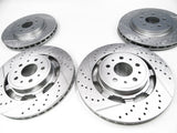 Maserati GranTurismo Gt front and rear brake rotors TopEuro #343