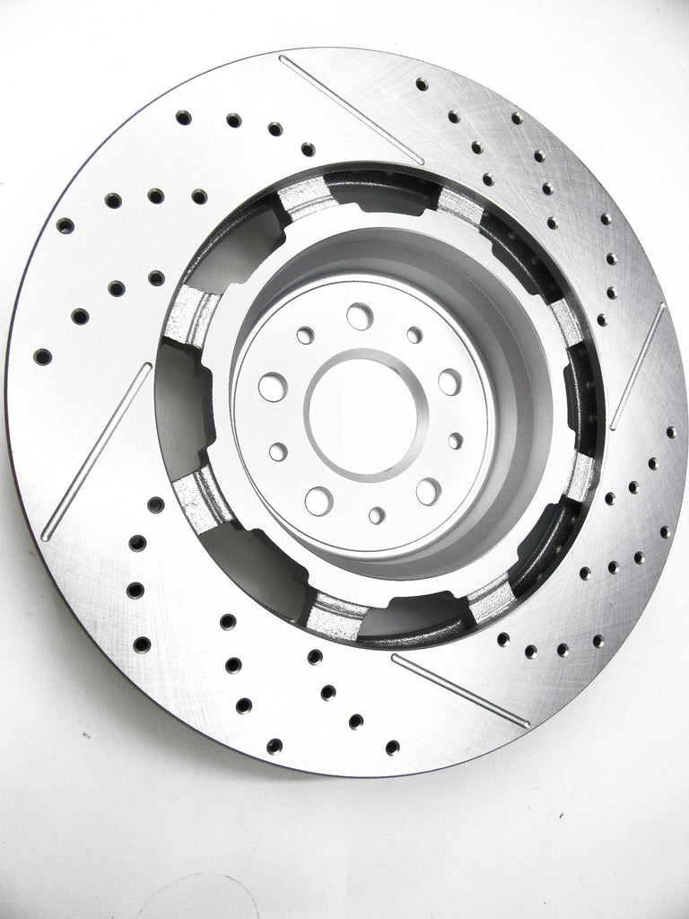 Maserati GranTurismo Gt front and rear brake rotors TopEuro #343