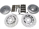 Maserati GranTurismo Gt front rear brake pads and rotors set TopEuro #344