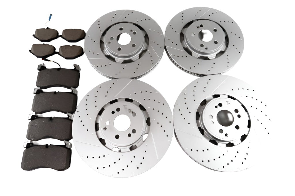 Mercedes Gle63 Gls63 Amg front rear brake pads & rotors TopEuro #1617