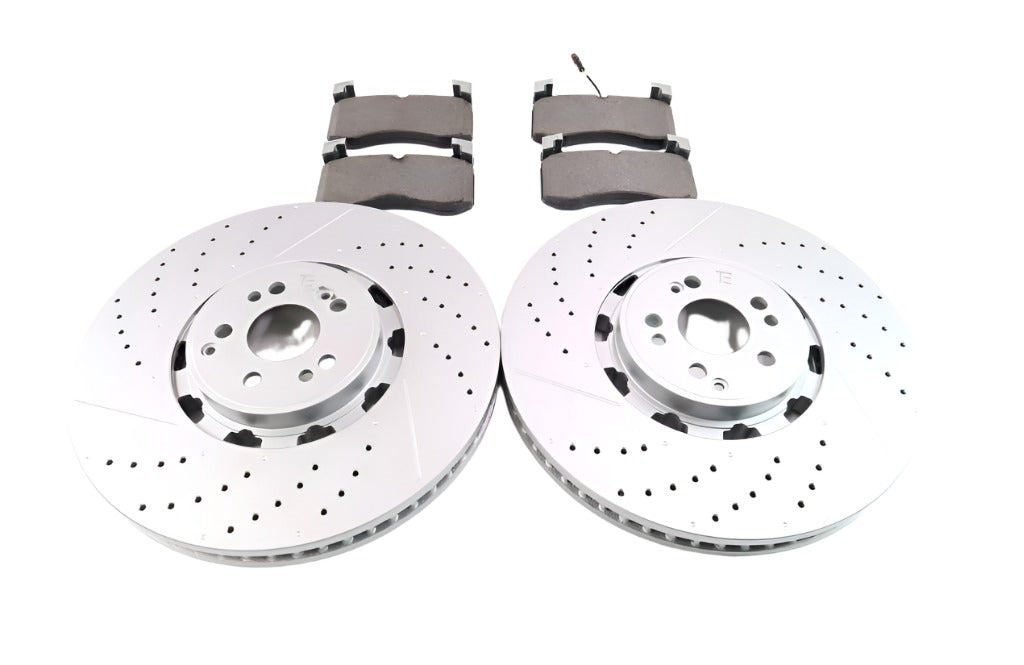 Mercedes Gle63 Gls63 Amg front brake pads & rotors TopEuro #1623