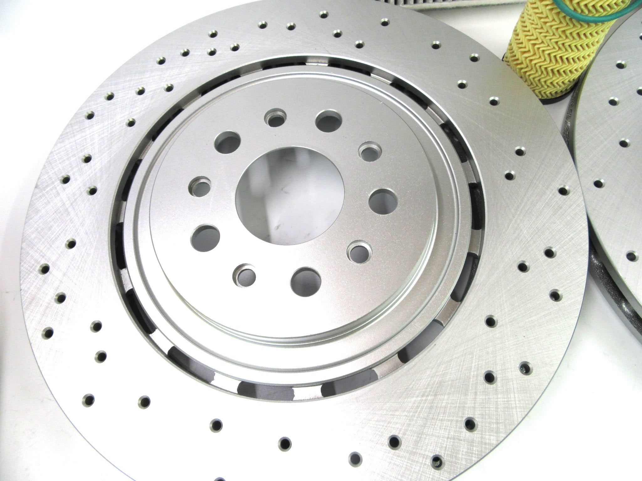 Maserati Ghibli Quattroporte 14-16 front rear brake disc rotors + 4 FILTERS #522