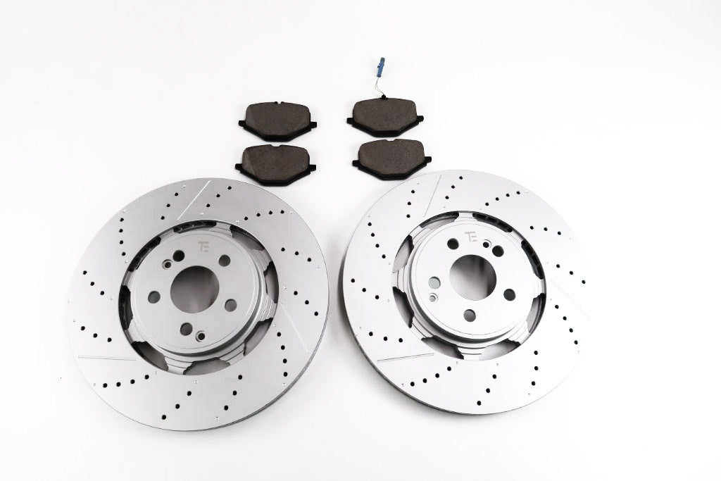 Mercedes Gle63 Gls63 Amg rear brake pads & rotors TopEuro #1619