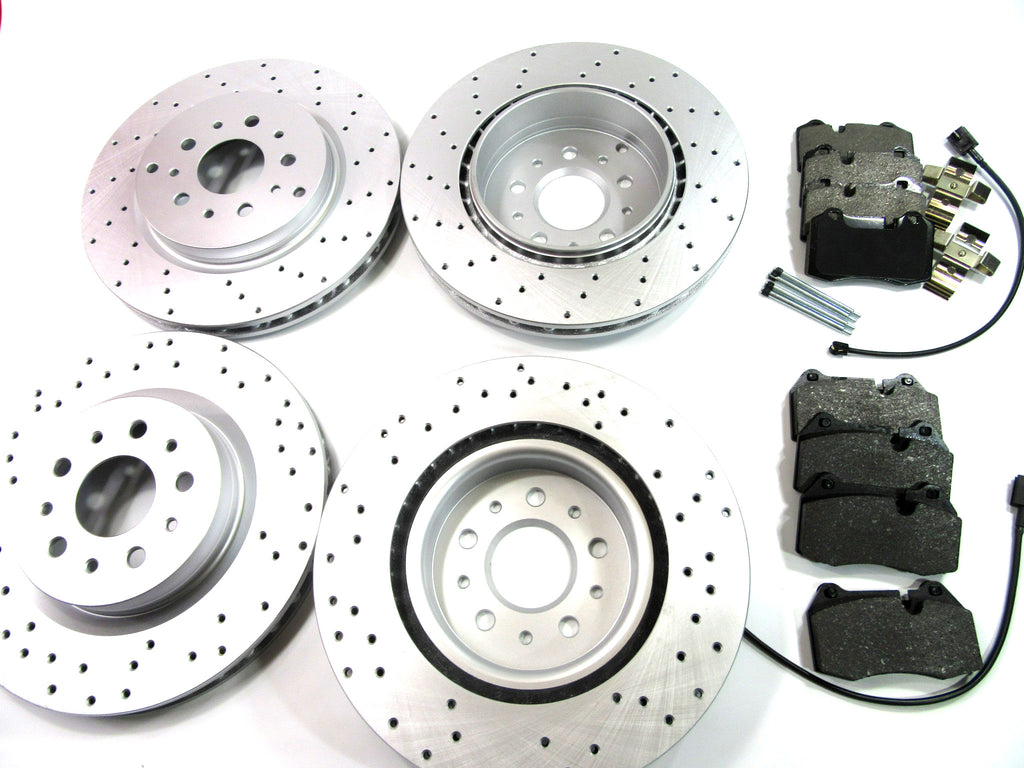 Maserati Quattroporte Gran Turismo GT front rear brake pads rotors 239