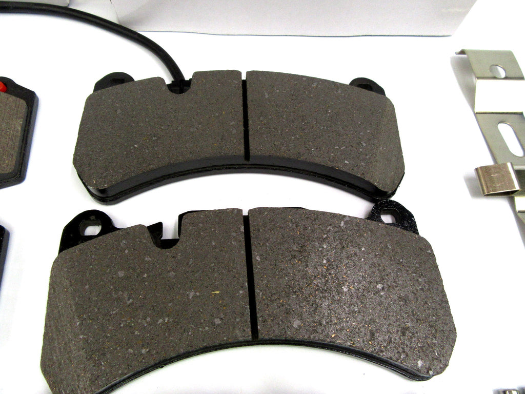 Maserati Ghibli Quattroporte 14-23 front rear brake pads LOW DUST TopEuro #523