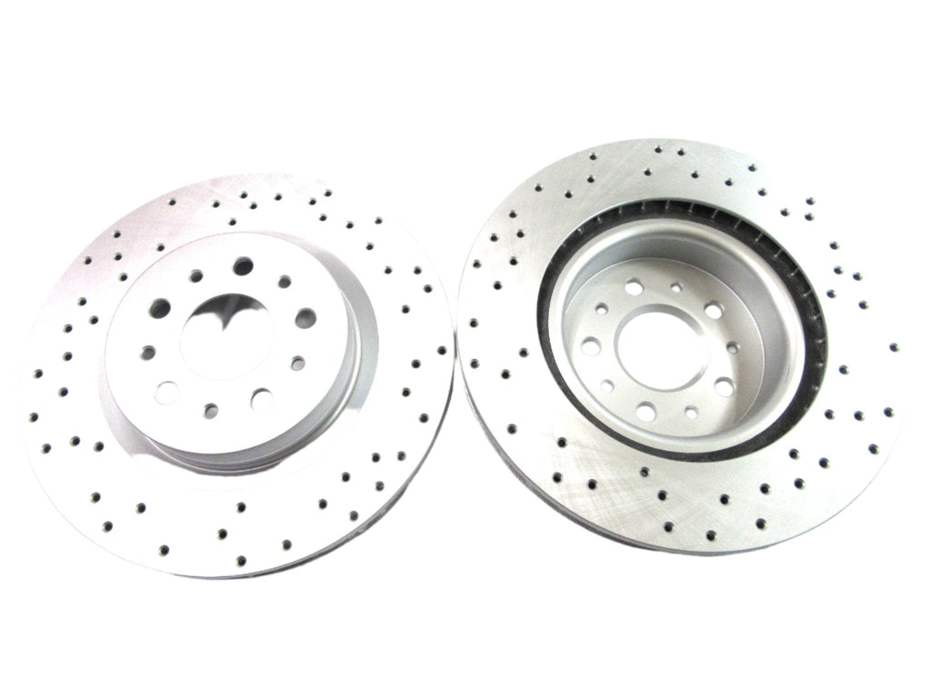 Maserati Quattroporte front brake rotors set 2pcs TopEuro #257