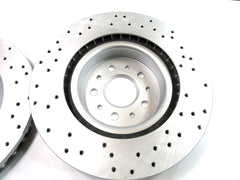 Maserati Quattroporte front brake rotors set 2pcs TopEuro #257