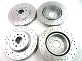 Maserati Quattroporte & GranTurismo front rear brake rotors 202016 & 228411 TopEuro #262