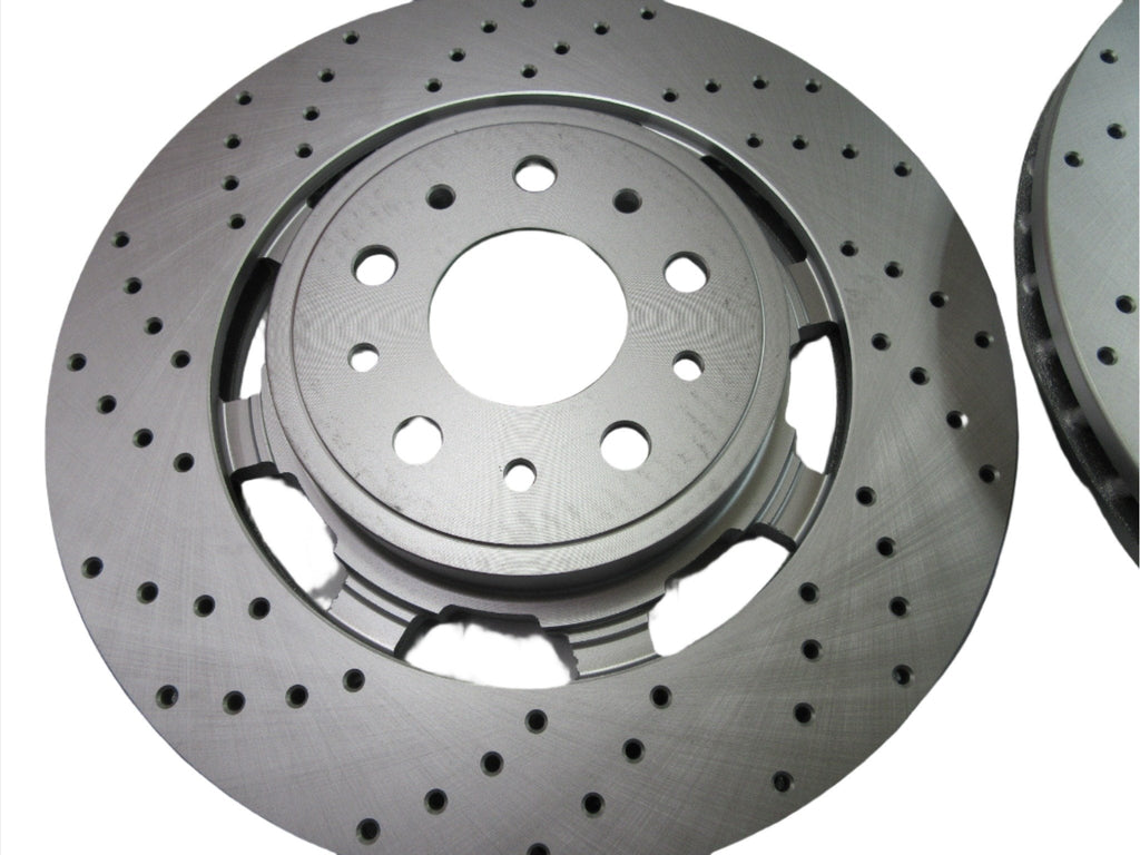 Maserati GranTurismo Gt front & rear brake rotors TopEuro #264 PREMIUM QUALITY