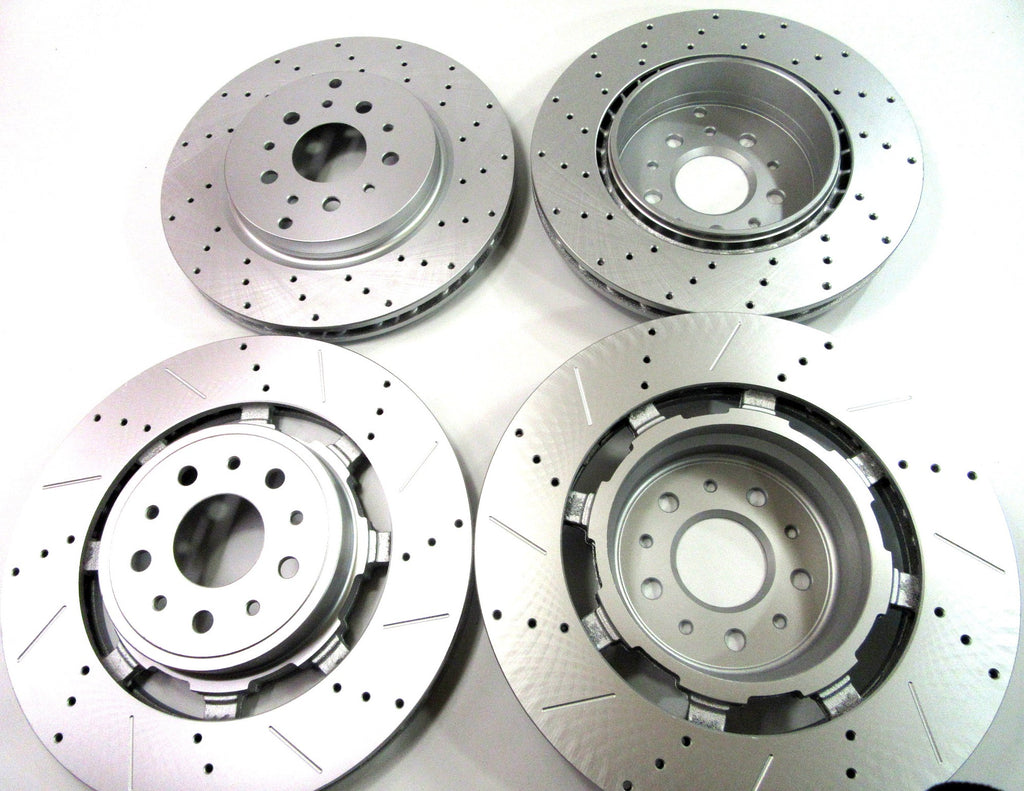 Maserati GranTurismo Gt front rear brake rotors 257141 & 257142 266