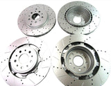 Maserati GranTurismo Gt front rear brake rotors TopEuro #266 257141 & 257142