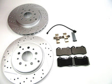 Load image into Gallery viewer, Maserati Gran Turismo Gt rear brake pads rotors low dust 326