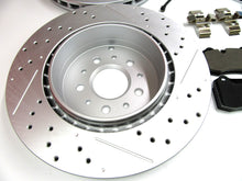 Load image into Gallery viewer, Maserati Gran Turismo Gt rear brake pads rotors low dust 326